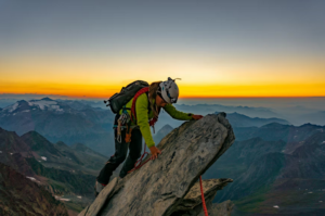 rock climbing